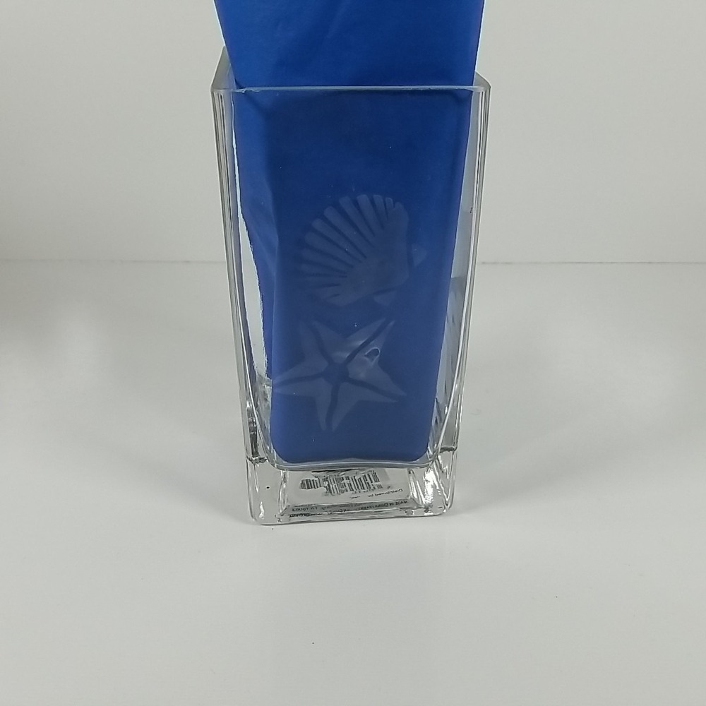 Ashland Coastal Sea Shell Star Fish Beach Theme Vase